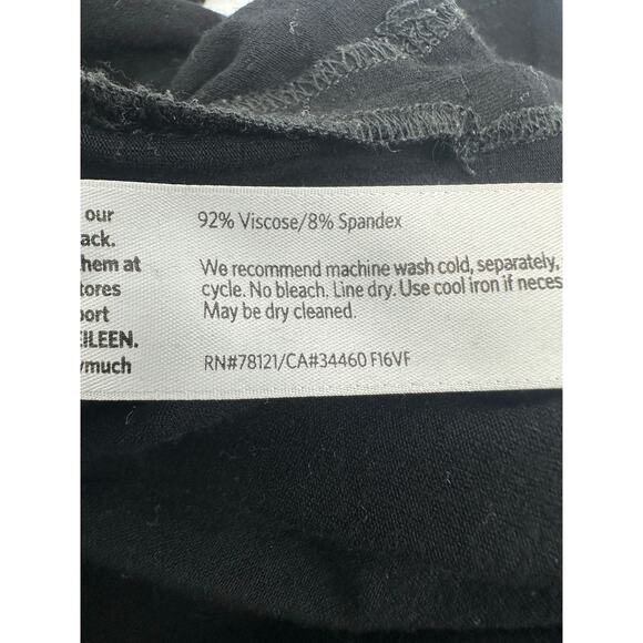 Eileen Fisher Viscose Jersey Crew Neck Dress - Picture 8 of 8